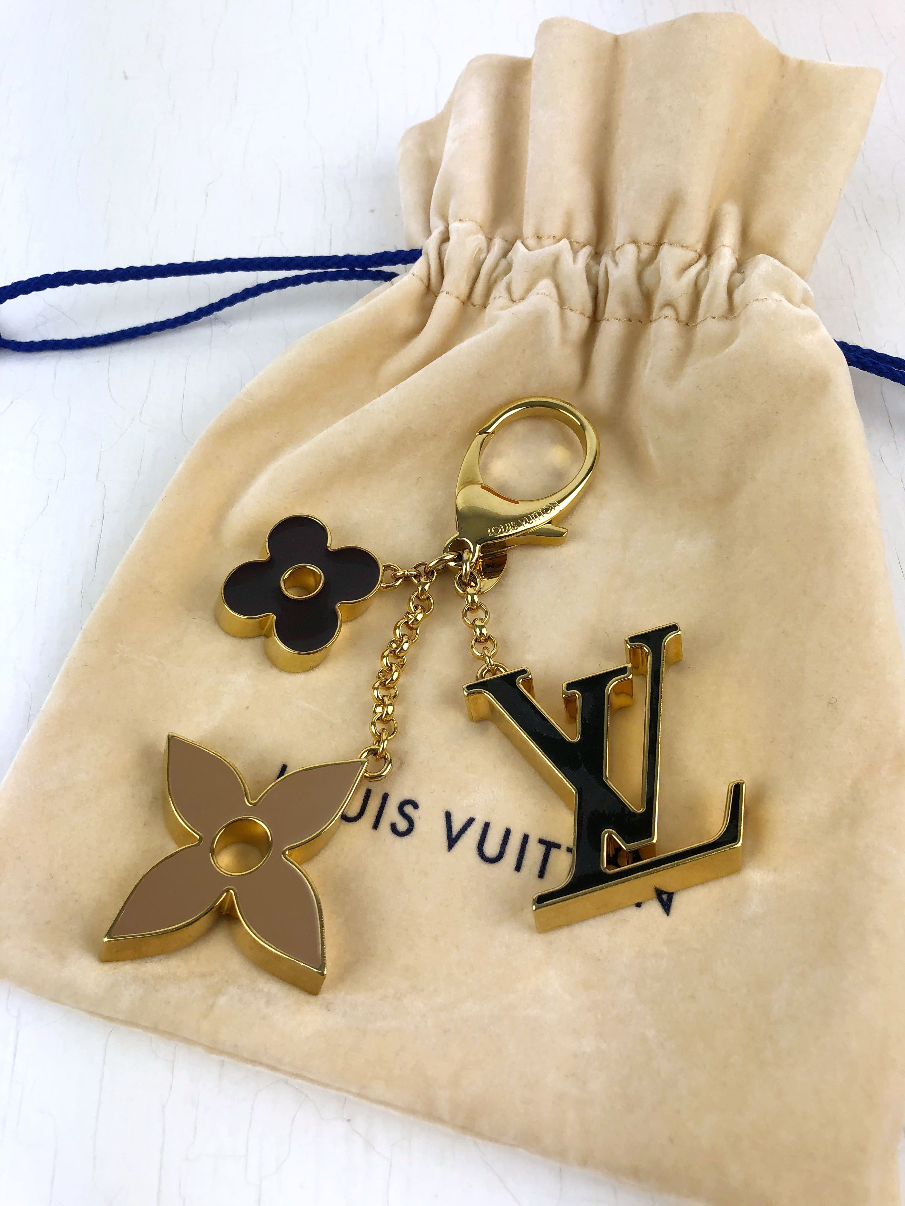 Louis Vuitton - Fleur de Monogram Bag Charm - (Nypris 2.700 kr)