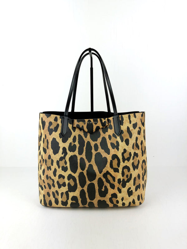Givenchy Leopard Print Anitgona Small Tote Inkl. Clutch