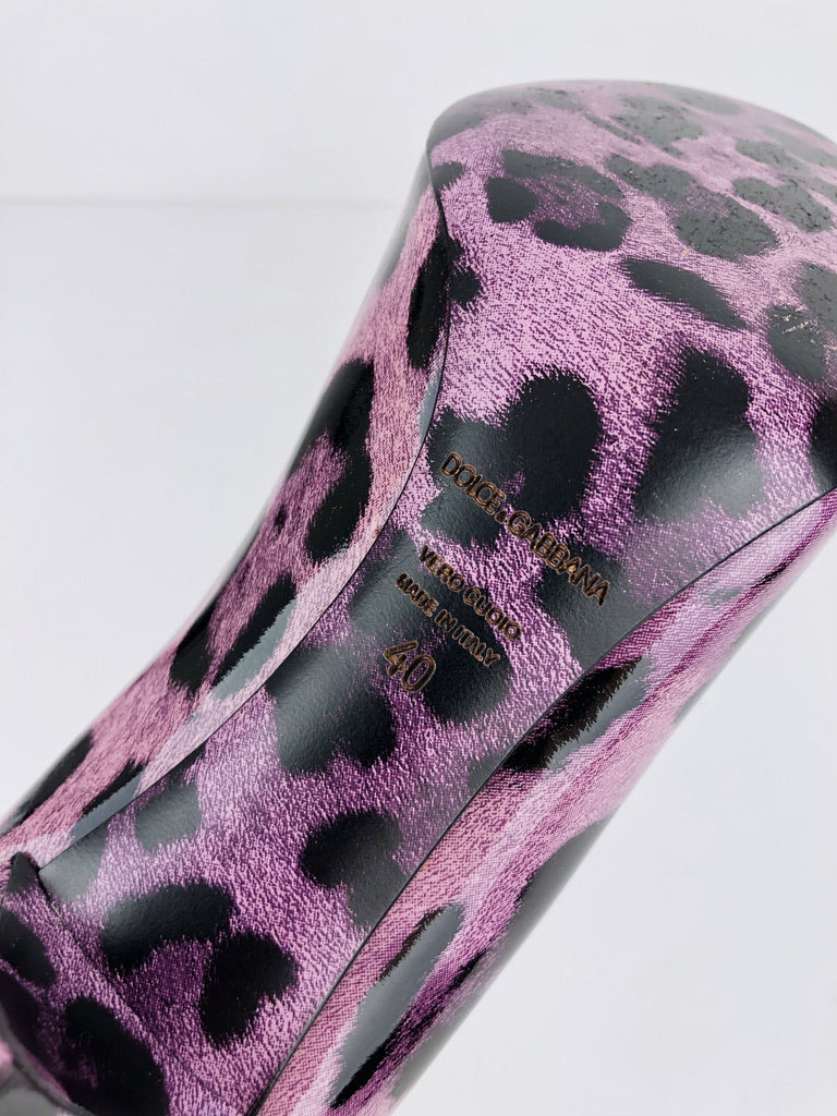 Dolce & Gabbana Stiletter Leopard - Str 40