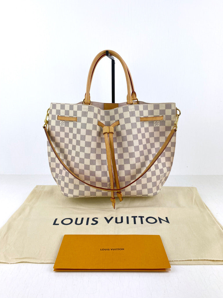 Louis Vuitton Girolata Damier Azur Taske – Copenhagen - og salg af luksus secondhand vare