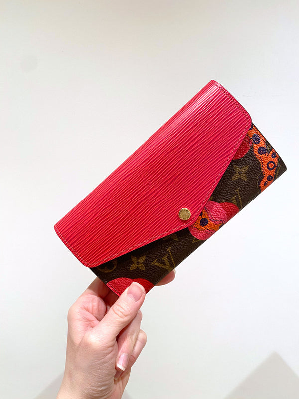 Louis Vuitton Ramages Sarah Wallet - Limited Edition - (Nypris ca 5.500-6.000 kr)