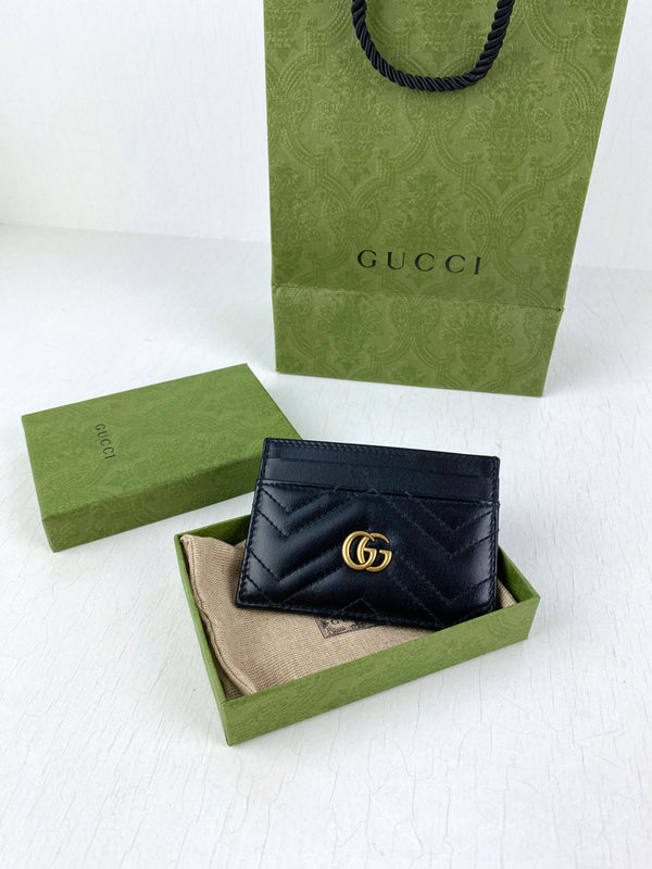 Gucci Marmont Kortholder - Sort - (Nypris 1.850 kr)