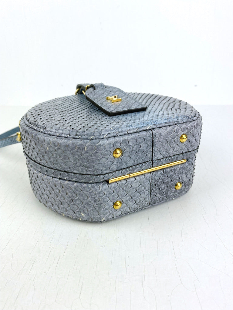 Louis Vuitton - Petite Boite Chapeau Python Bag/Taske - (Nypris 47.702 kr)