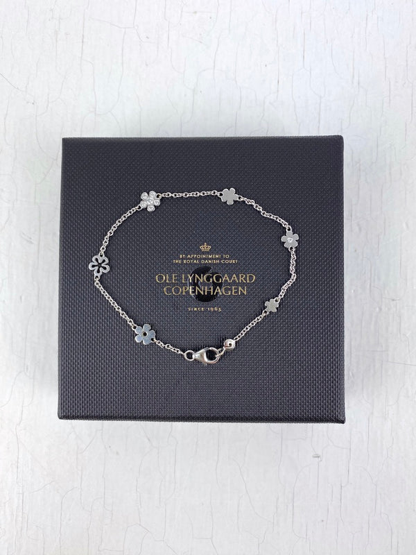 Ole Lynggaard Lace Armbånd - Guld med diamanter. (Nypris ca 16.900 kr)