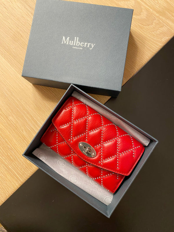 Mulberry Medium Darley Quilted Wallet/Pung  - (Nypris 3.350 kr)
