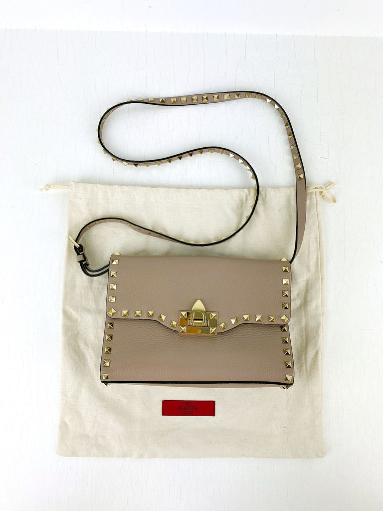 Valentino Small Rockstud Crossbody Bag/Taske - (Nypris 10.840 kr)