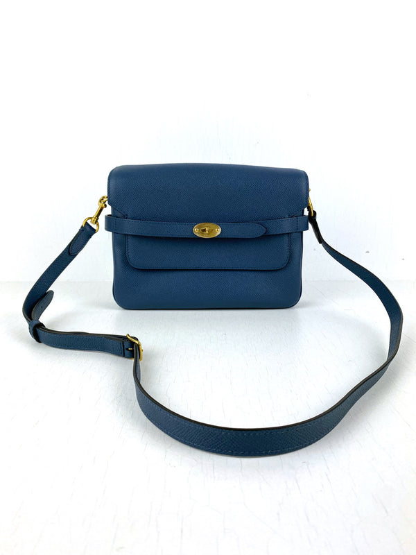 Mulberry Belted Bayswater Satchel Small - Blå - (Nypris 7.900 kr)