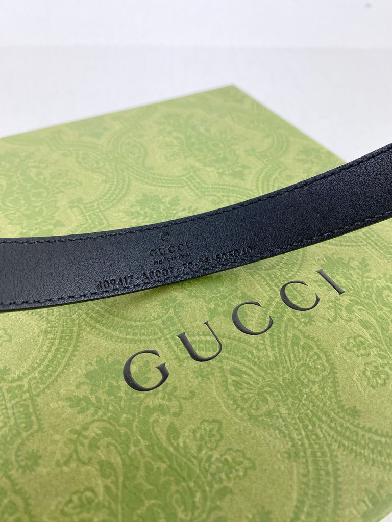 Gucci Marmont Bælte - Str 70 - (Nypris 2610 kr/350 Euro)
