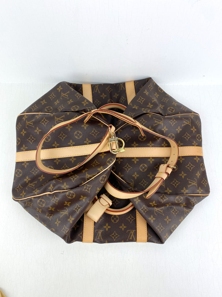 Louis Vuitton Keepal Bandouliere 50 Monogram Canvas Bag - (Nypris 16.700 kr)