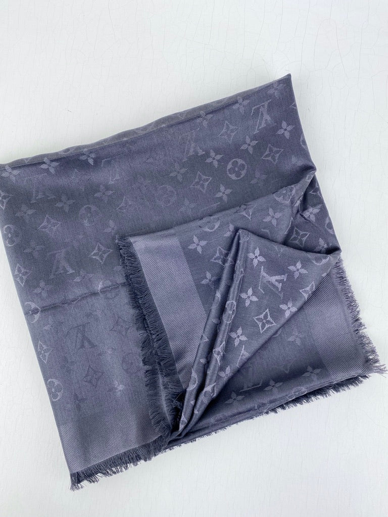 Louis Vuitton - Stort Tørklæde Gråt