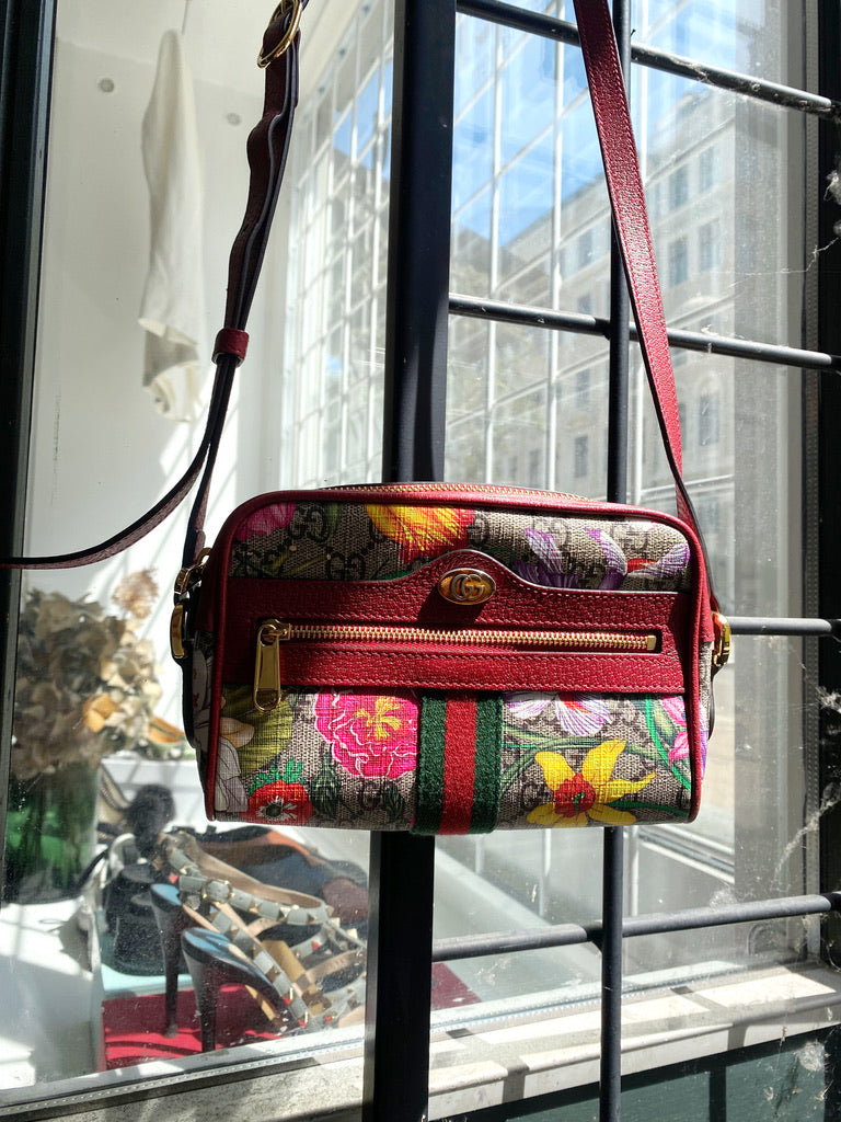 Gucci Ophidia Bag /Taske Med Blomster