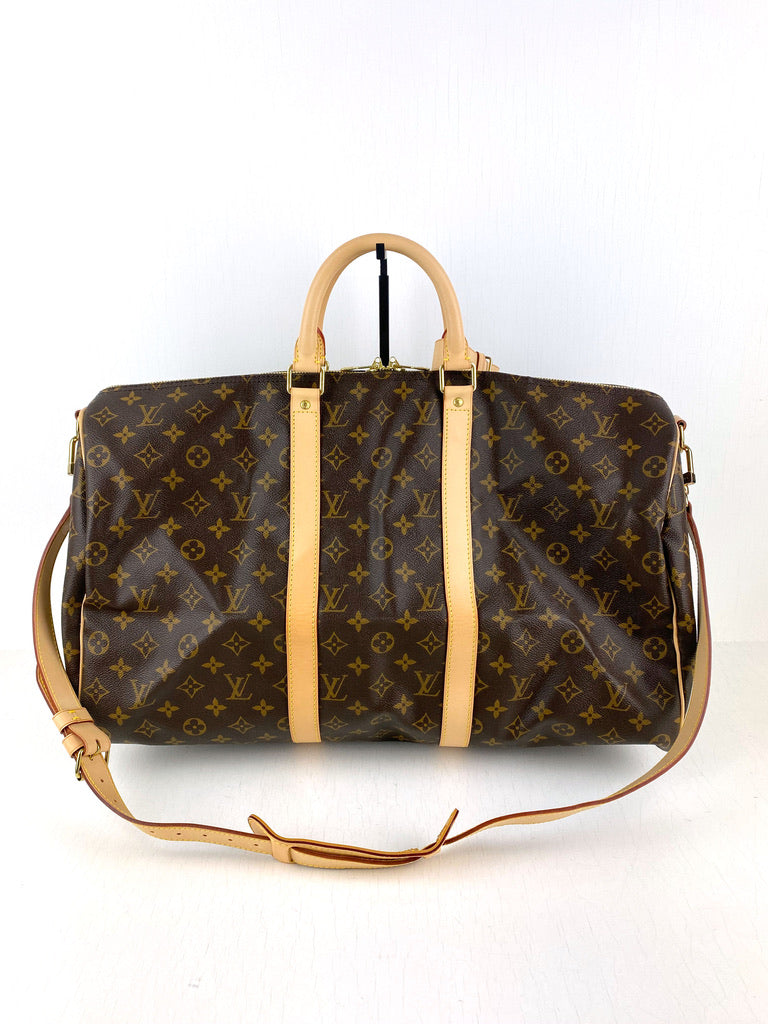 Louis Vuitton Keepal Bandouliere 50 Monogram Canvas Bag - (Nypris 16.700 kr)