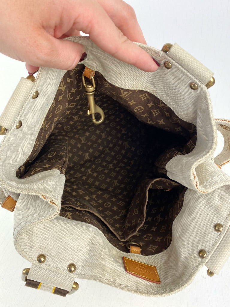 Louis Vuitton Trunk Canvas Bag/Taske