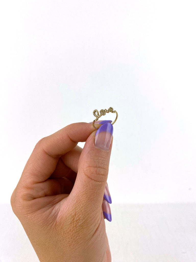 Sydney Evan Love Ring - Ring I Guld Med Diamanter -  Str 49 - (Nypris 7.636 kr)