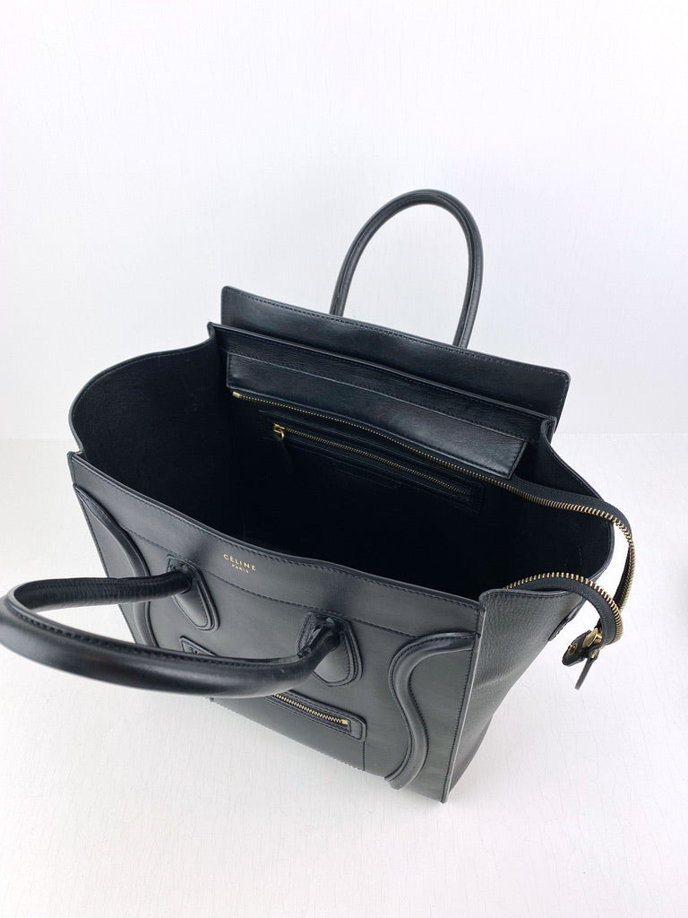Mini Luggage Handbag/Taske - Sort