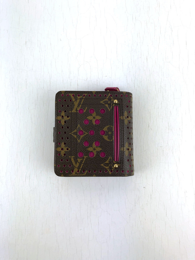 Louis Vuitton Limited Edition Fuschia Monogram Wallet/Pung