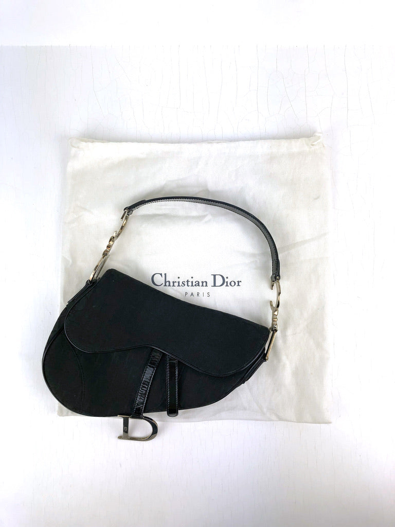 Dior Saddle Bag - Sort