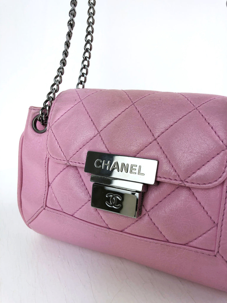 Chanel Vintage Skuldertaske - Pink