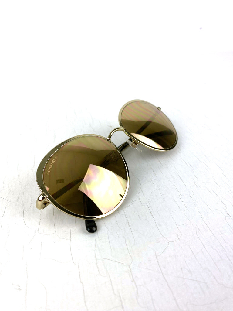 Gold Mirror Solbriller