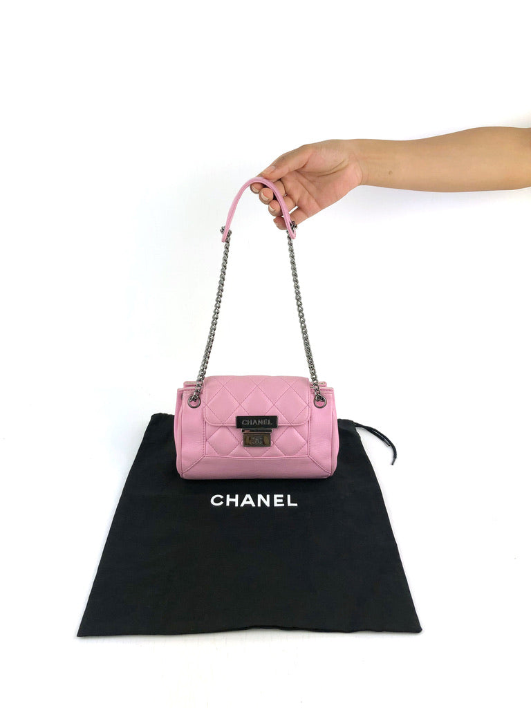 Chanel Vintage Skuldertaske - Pink