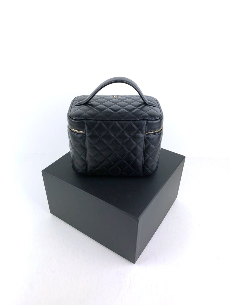 Chanel Beautybox - Sort Med Guldhardware