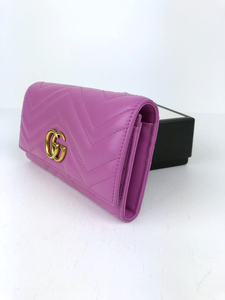 Gucci Marmont Stor Pink Wallet/ Pung