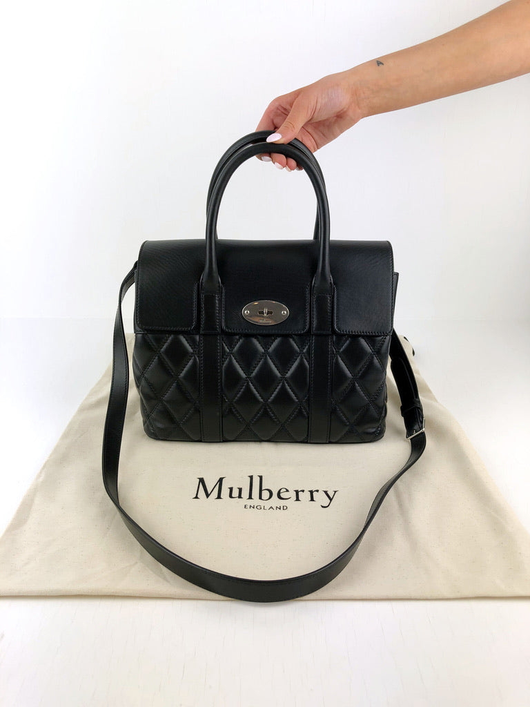 Mulberry Small Bayswater Quilted