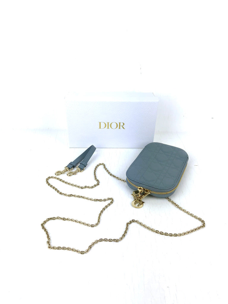 Dior Lille Taske/Lady Dior Phone Holder