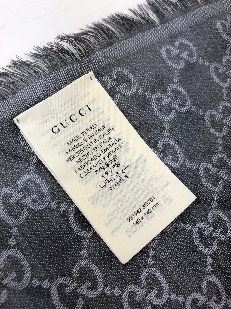 Gucci - Stort Tørklæde