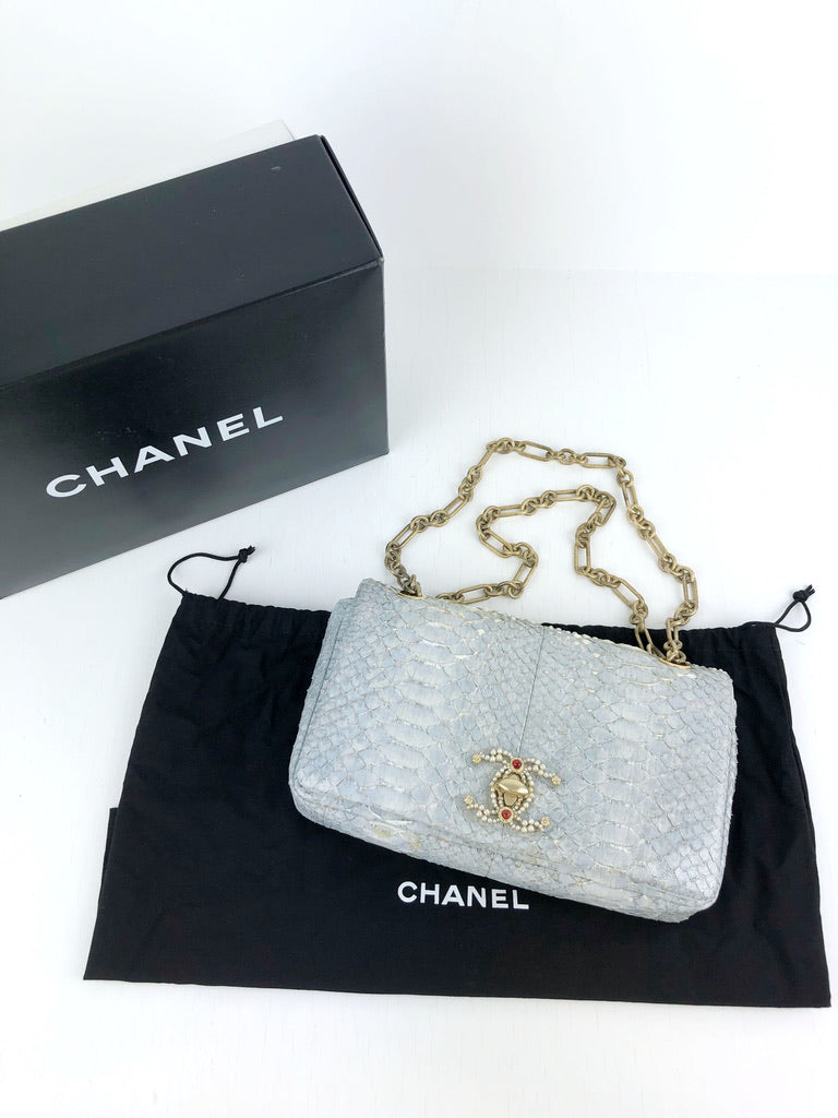 Chanel Limited Edition Taske - Slangeskind