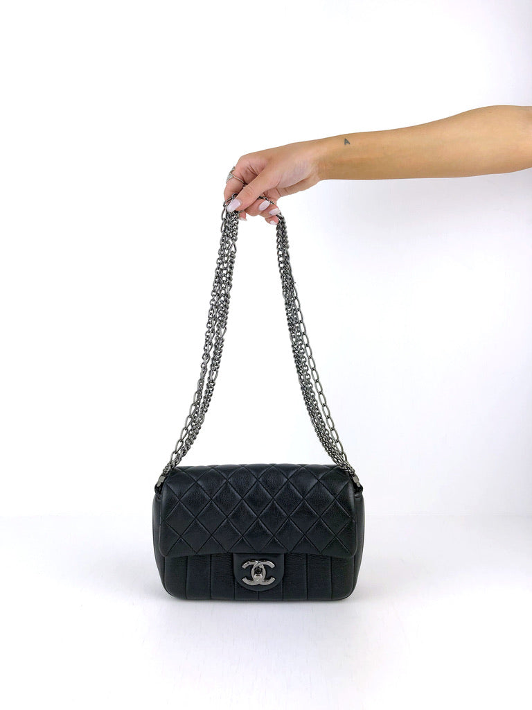 Chanel Flap Bag - Sort
