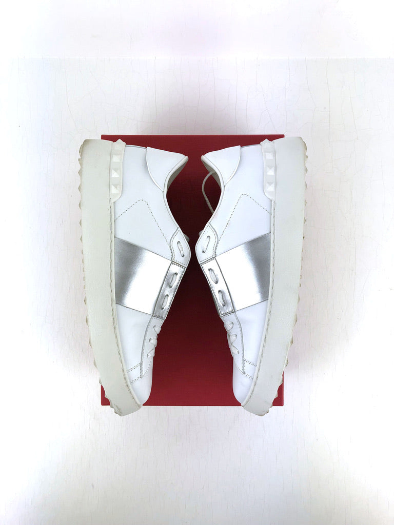 Valentino Sneakers With Metallic Stripe - Str 39,5