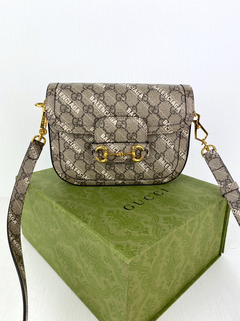 Gucci X Balenciaga Monogram Bag - (Nypris 18.750 kr)