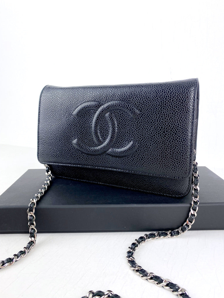 Chanel Wallet On Chain - Sort Caviar