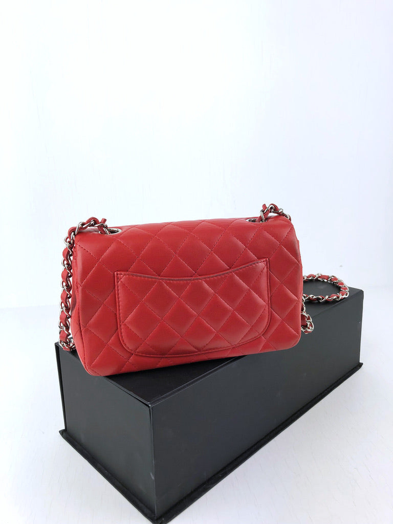Chanel Mini Flap - Rød