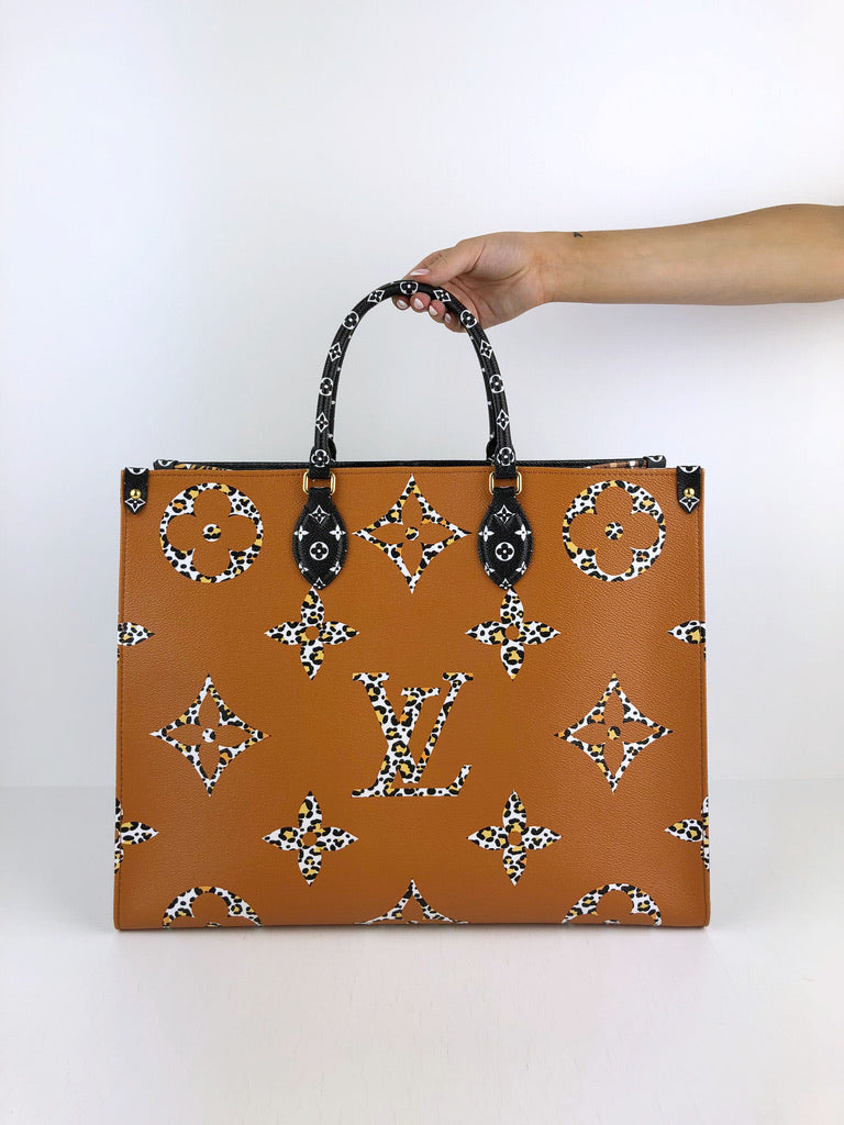 Louis Vuitton On The Go Jungle GM Taske - Limited Edition