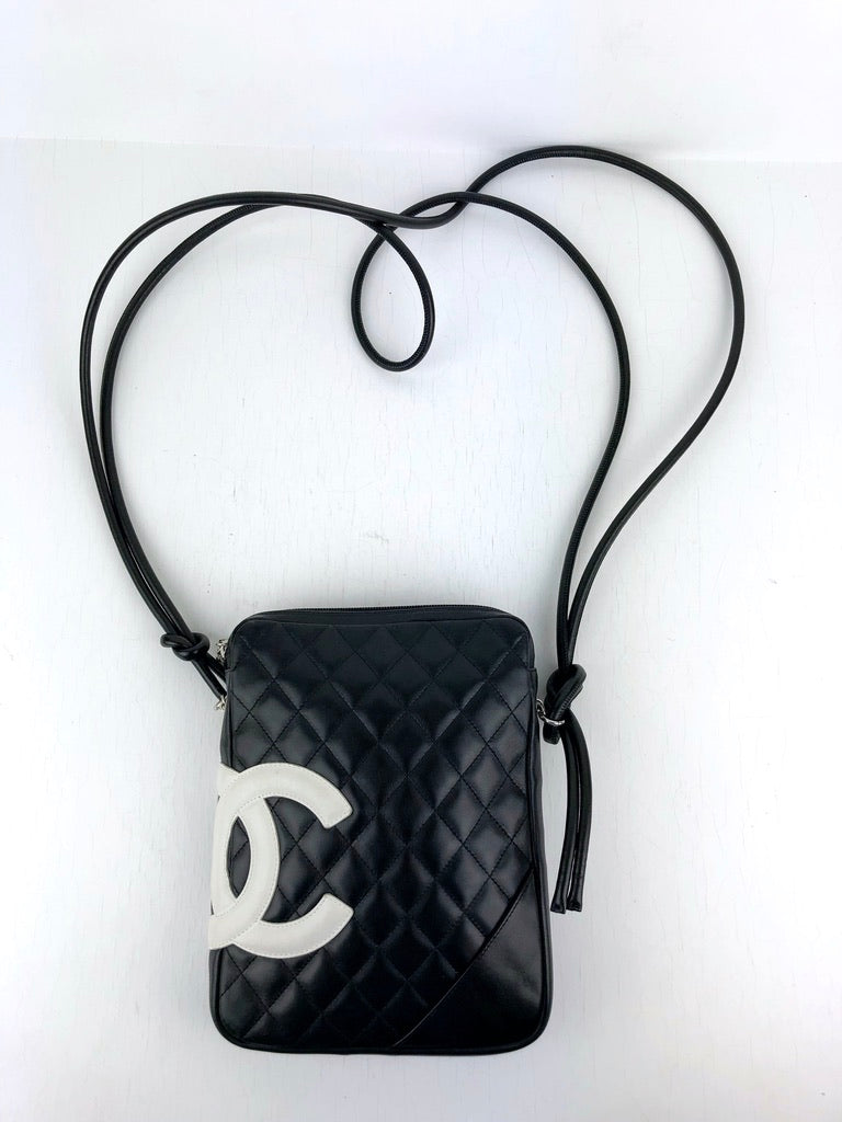 Chanel Quilted Cambon - Black Messenger Bag