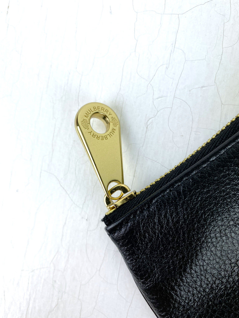 Mulberry Daira Pouch/Clutch - Sort Med Guldhardware
