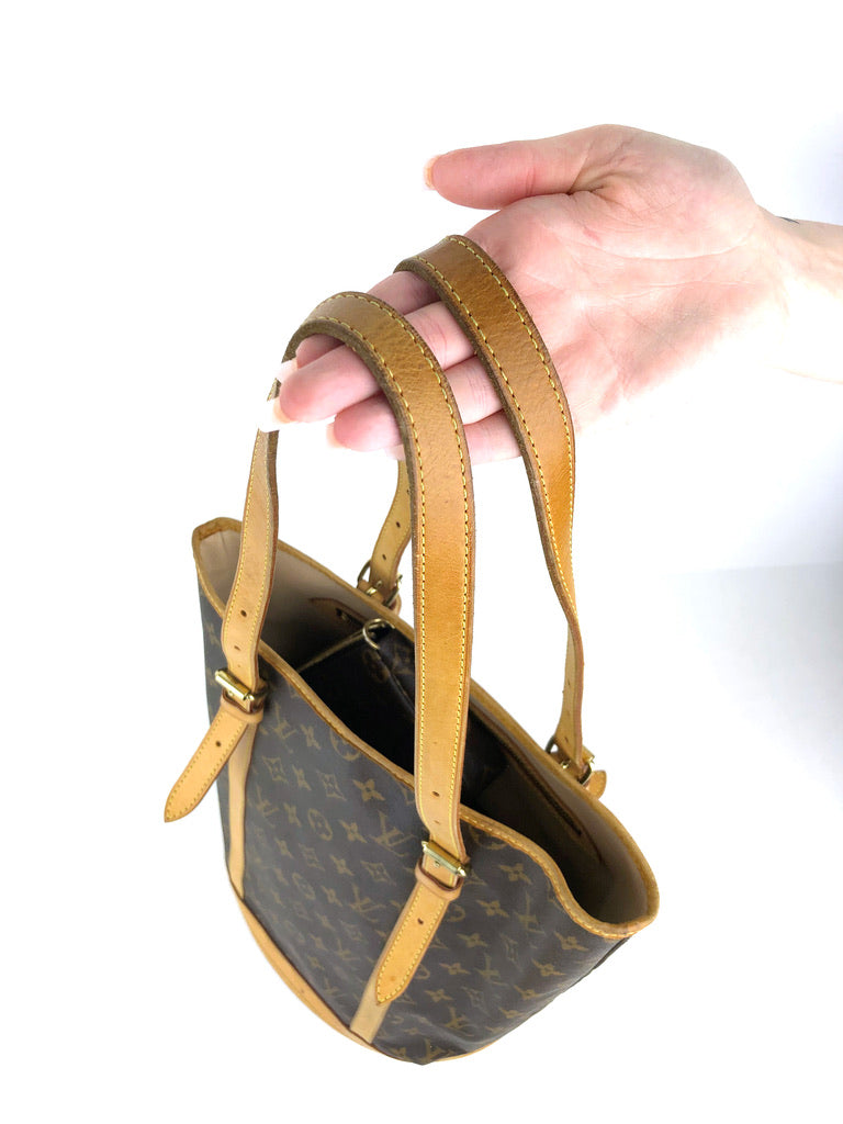 Louis Vuitton Monogram Bucket Bag inkl. Clutch