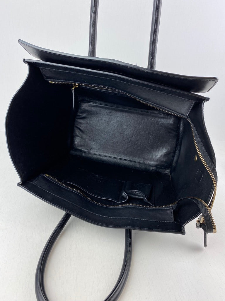 Mini Luggage Handbag/Taske - Sort