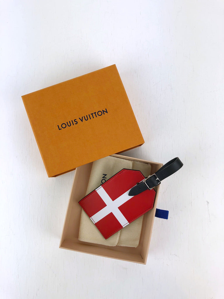 Louis Vuitton Denmark Luggage Tag - Limited Fifa World Cup 2018.