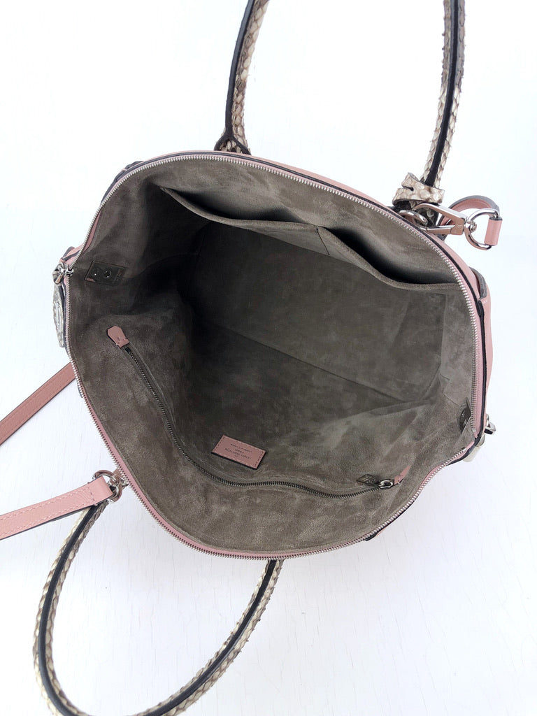 Louis Vuitton -  Lockit Bag With Python