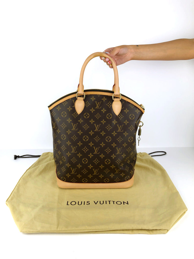 Louis Vuitton Lockit Vertical Monogram Taske