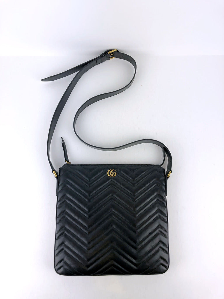 Gucci GG Marmont Messenger Bag/Taske Sort
