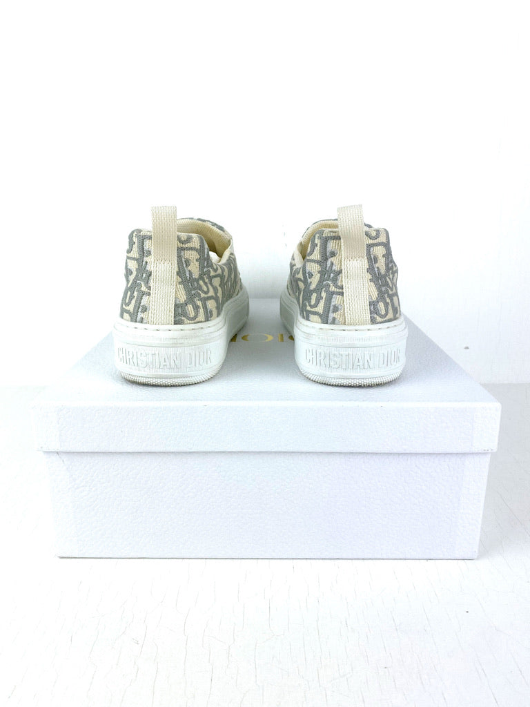 Dior Solar Grey Stone Sneakers - Str 38 - (Nypris ca 6300 kr)