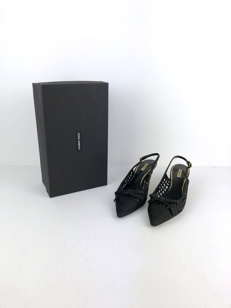 Dolce & Gabbana Sko/Stiletter med lille hæl - Str 40
