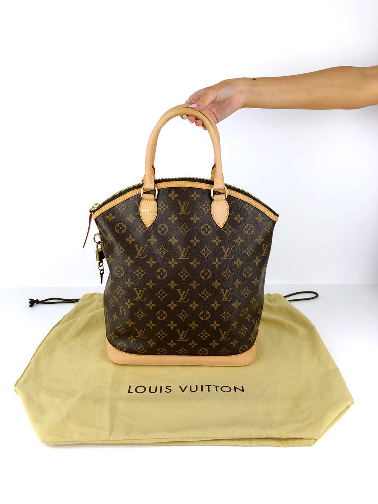 Louis Vuitton Lockit Vertical Monogram Taske