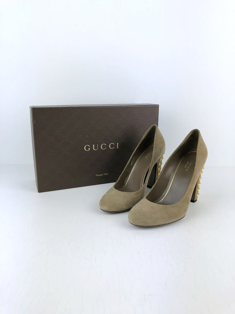 Gucci sko med hæl - Str 36,5 – Preloved Copenhagen Køb og salg af luksus secondhand vare