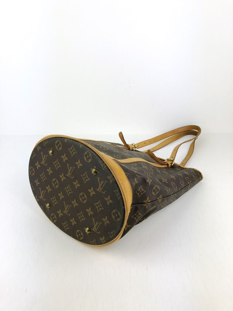 Louis Vuitton Monogram Bucket Bag inkl. Clutch