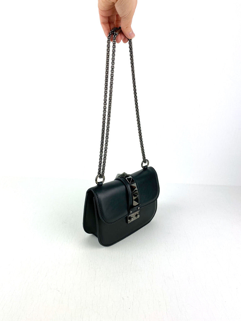 Valentino Garavani Lock Small Shoulder Bag